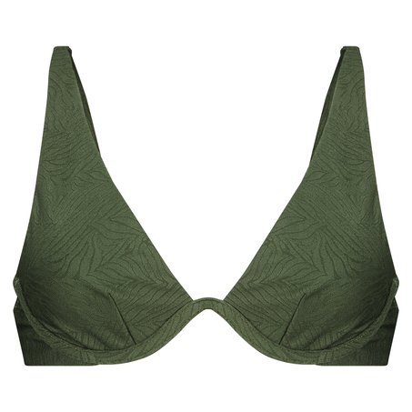 Bayside Non-padded Underwired Bikini Top Doutzen, Green