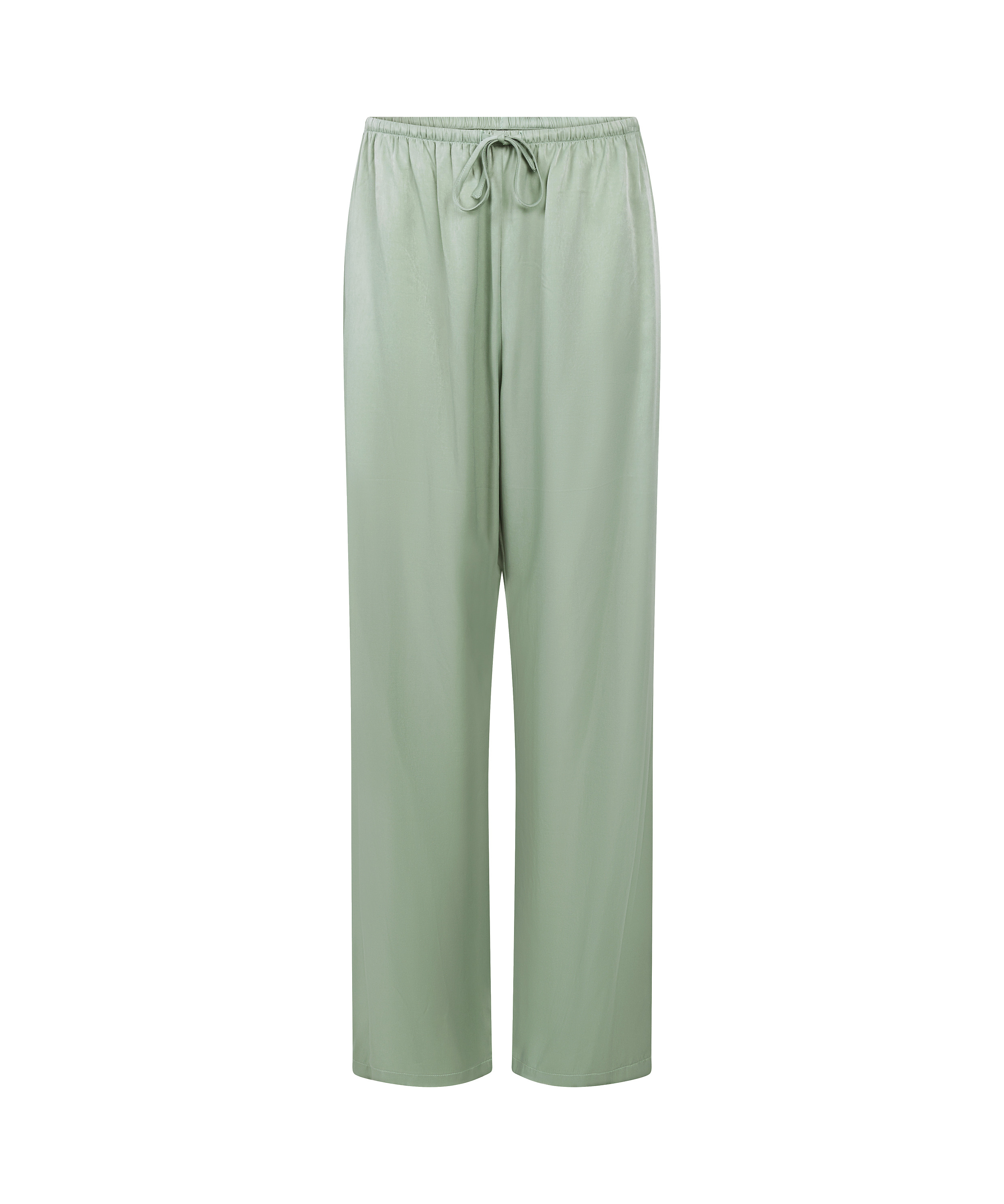 Satin Trousers, Green, main