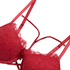 Charlotta Padded Underwired Bra, Red