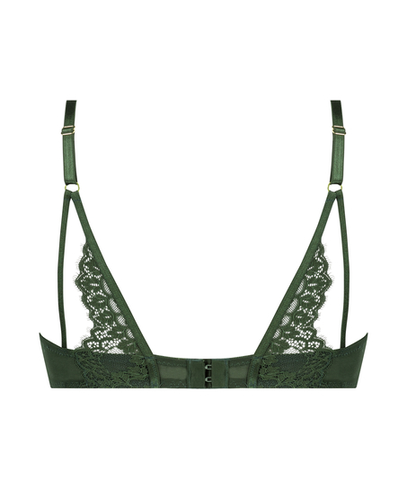 Miley padded non-underwired bra, Green