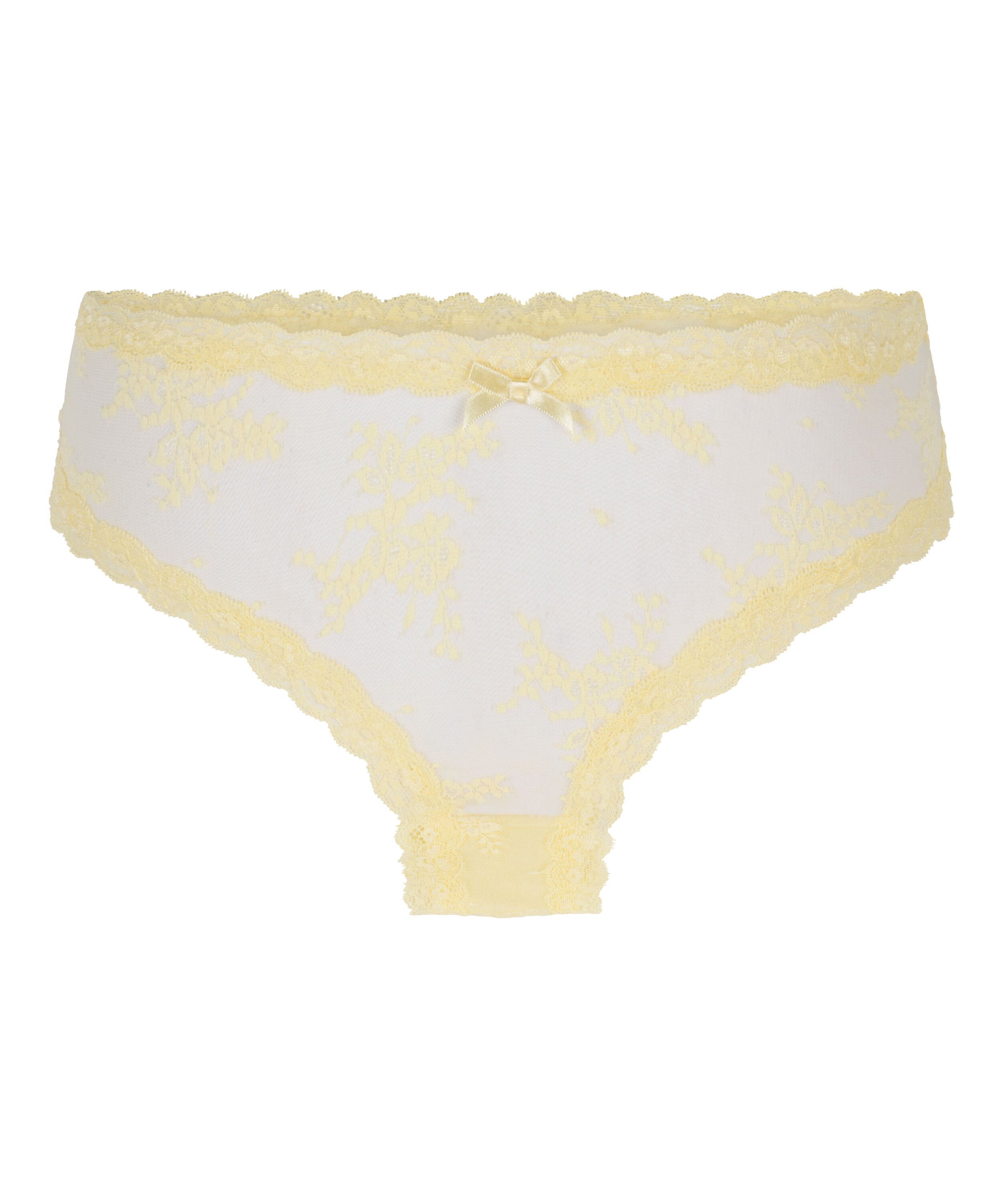 V-shape Mesh Brazilian, Yellow