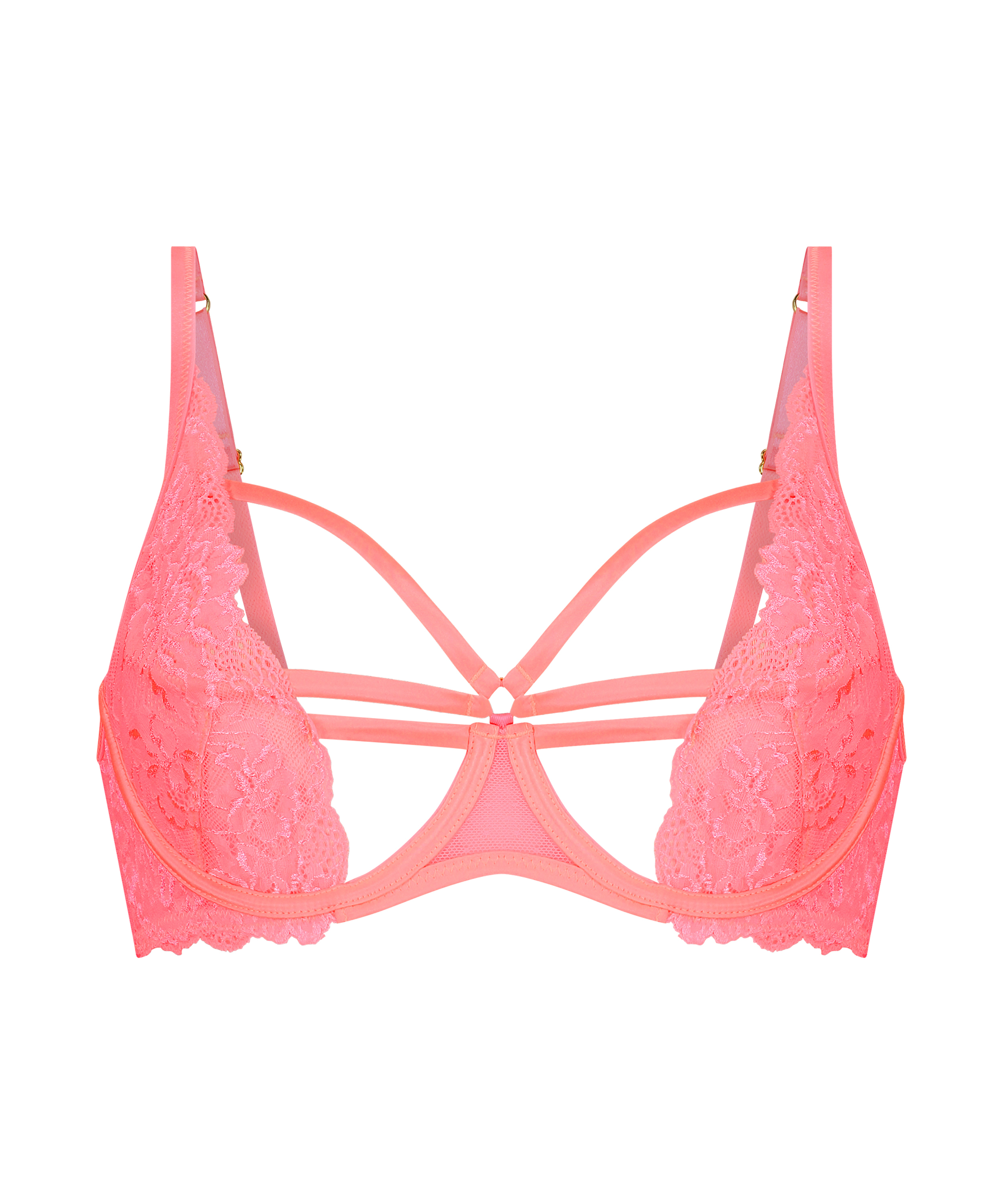 Sosha Non-Padded Underwired Bra, Pink, main