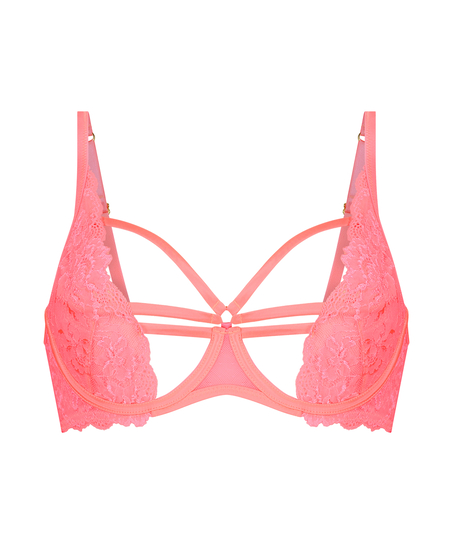 Sosha Non-Padded Underwired Bra, Pink