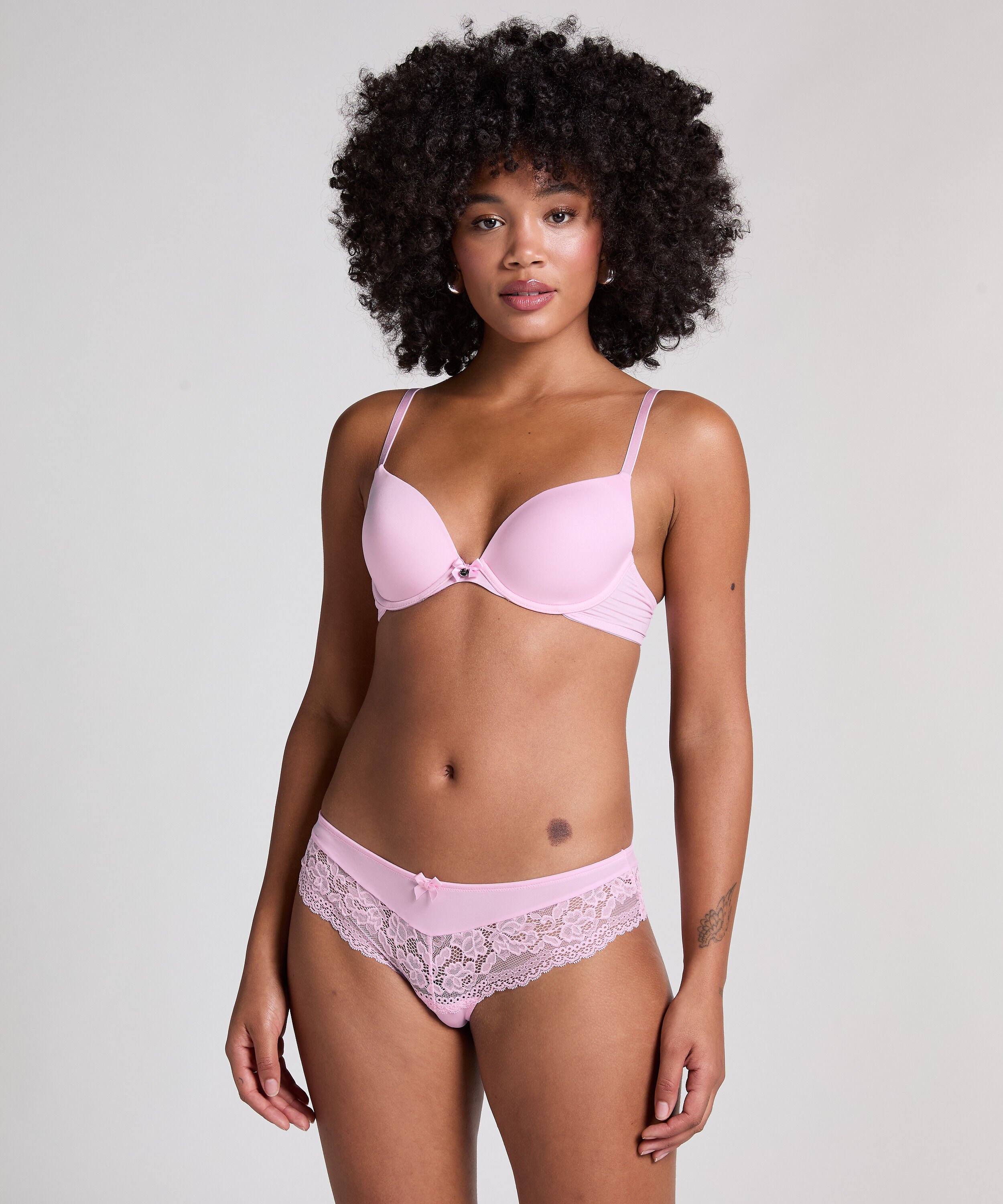 Valencia Brazilian Shorts, Pink Valencia Brazilian Shorts, Pink