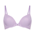 Plunge Padded Underwired Bra, Purple