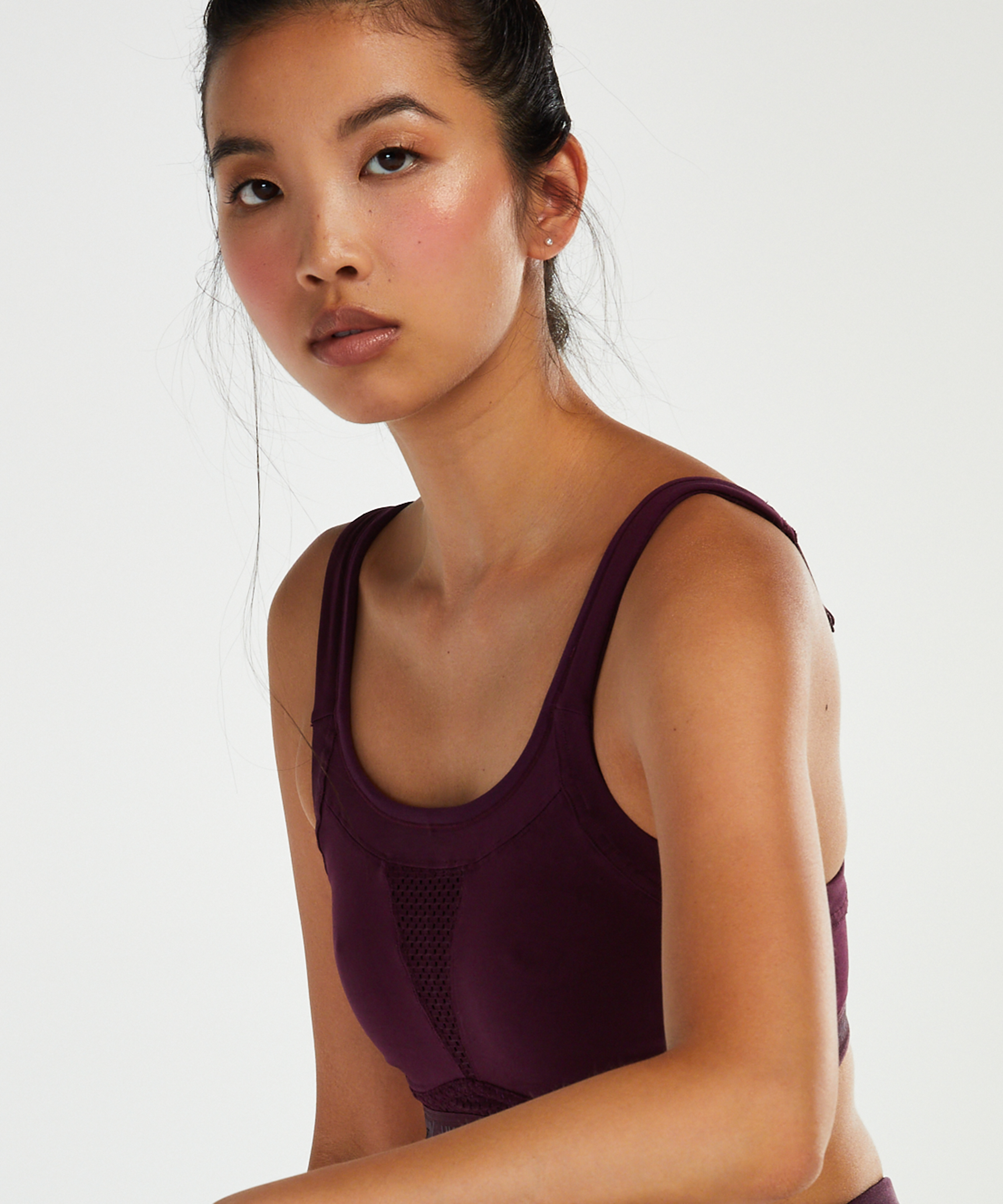 HKMX Sports bra The Elite Level 3, Purple, main