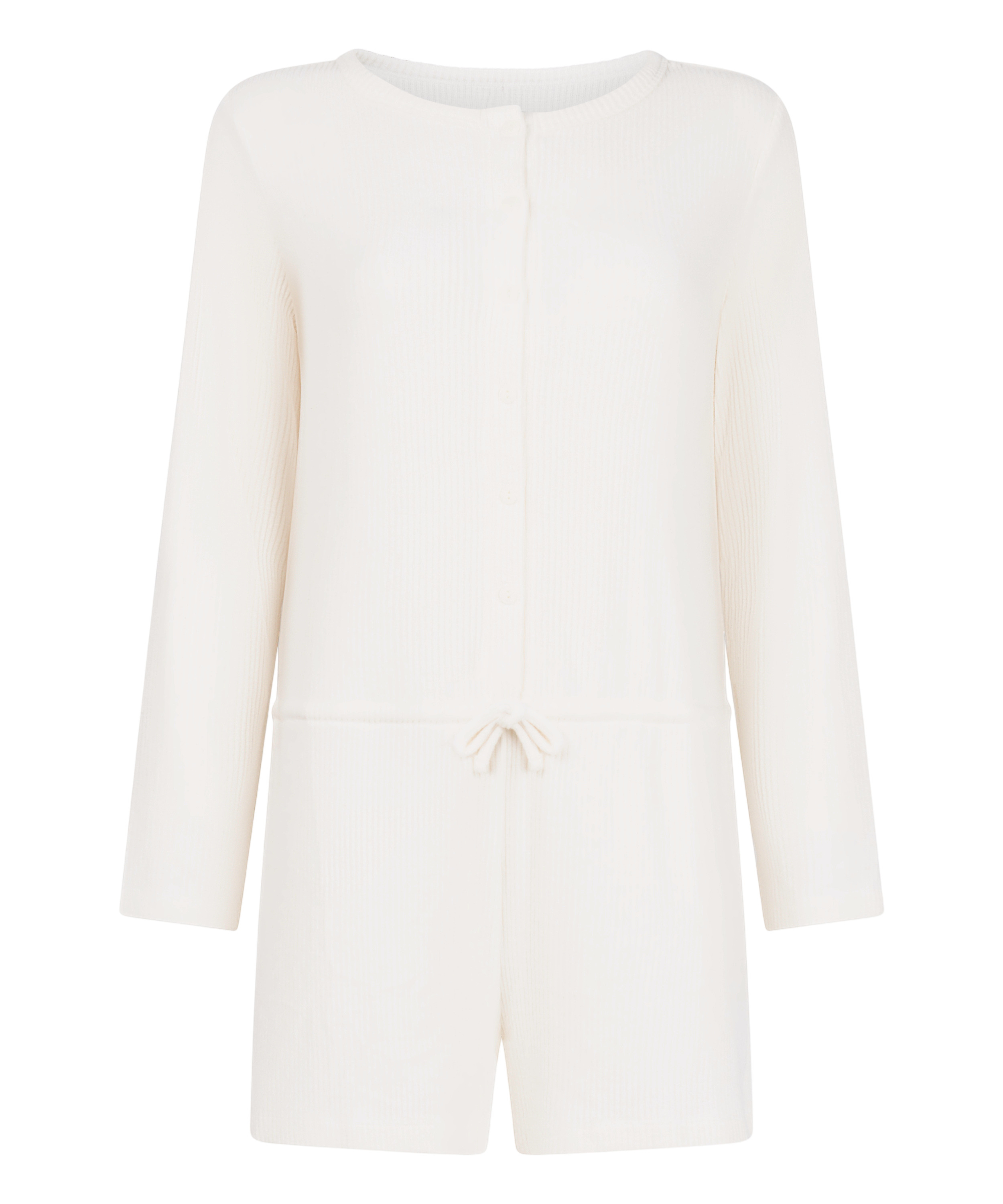 Onesie Short Jersey Rib, White, main