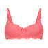 Claire Padded Underwired Bra, Pink