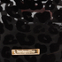 Leopard Large Make-Up Bag, Black