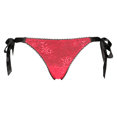 Thong Sissy Lace, Red