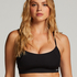 HKMX The Nadi sports bra level 1, Black