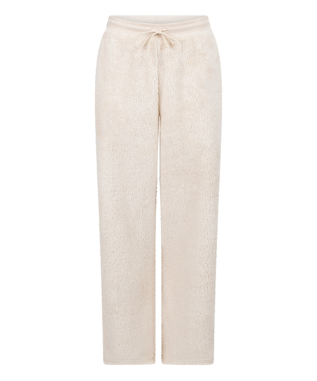 Pant Fluffy Fleece, Beige