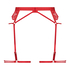 Bellini Suspenders, Red