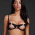 Angelica non-padded underwired bra, Black