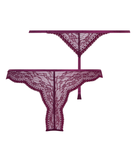 2-pack Isabelle Thongs, Purple