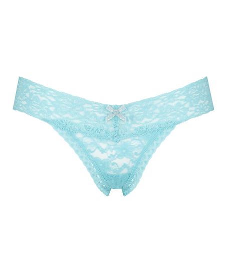 Extra Low V-Thong, Blue