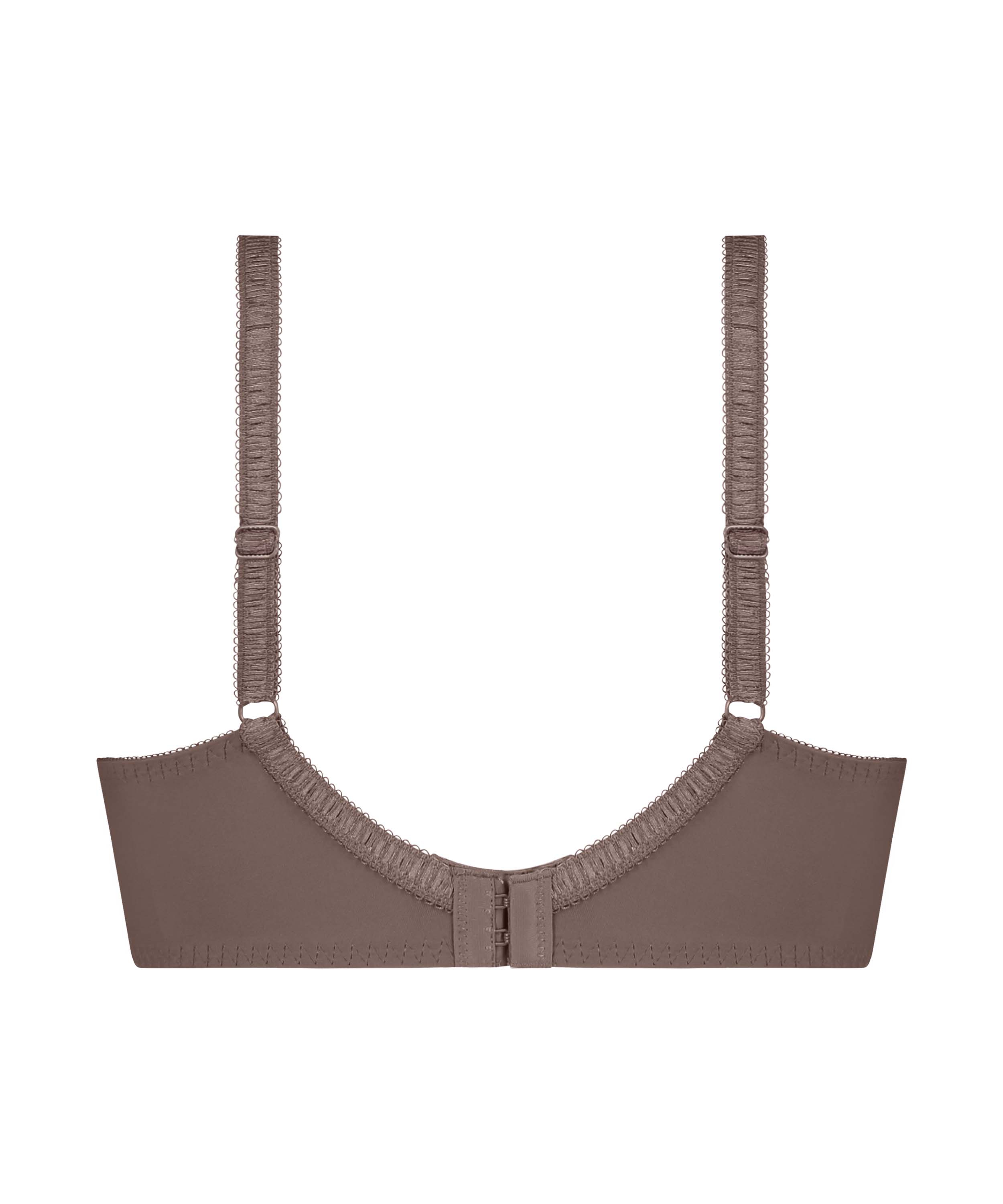 Diva Non-Padded Underwired Bra, Brown, main