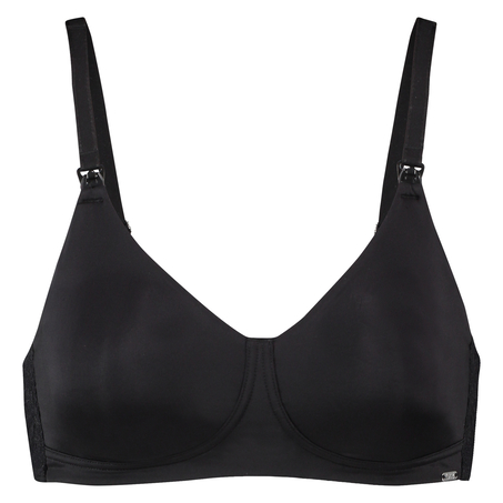 Alisa Non-Padded Nursing Bra, Black