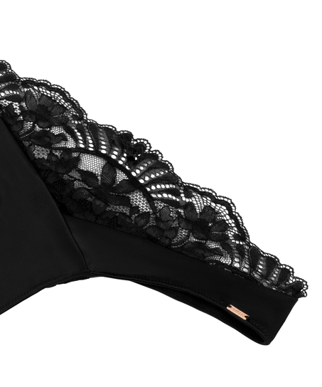 Poppy thong, Black