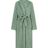 Fleece Bathrobe, Green