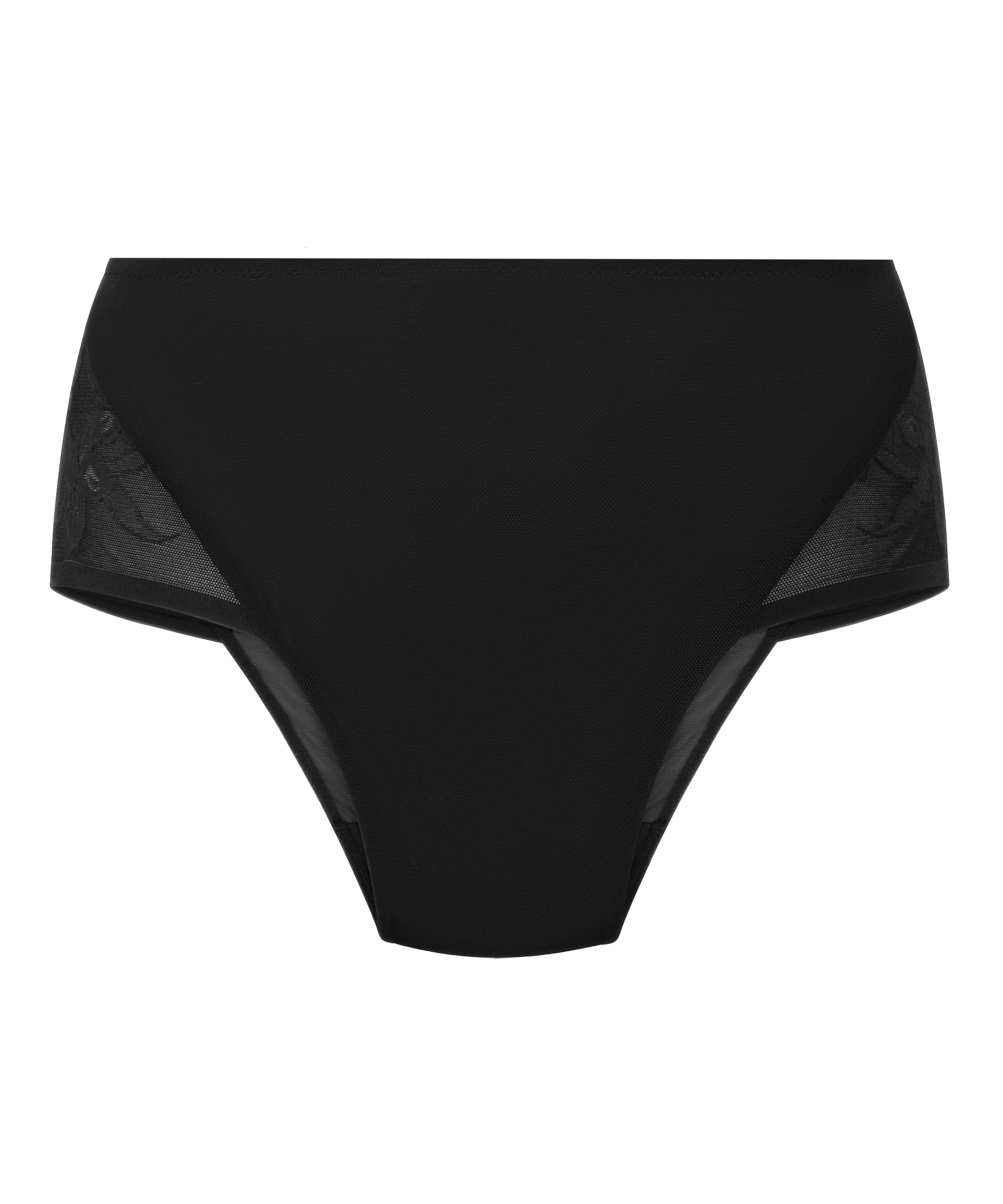 Jocelyn High-Waisted Brazilian, Black, main