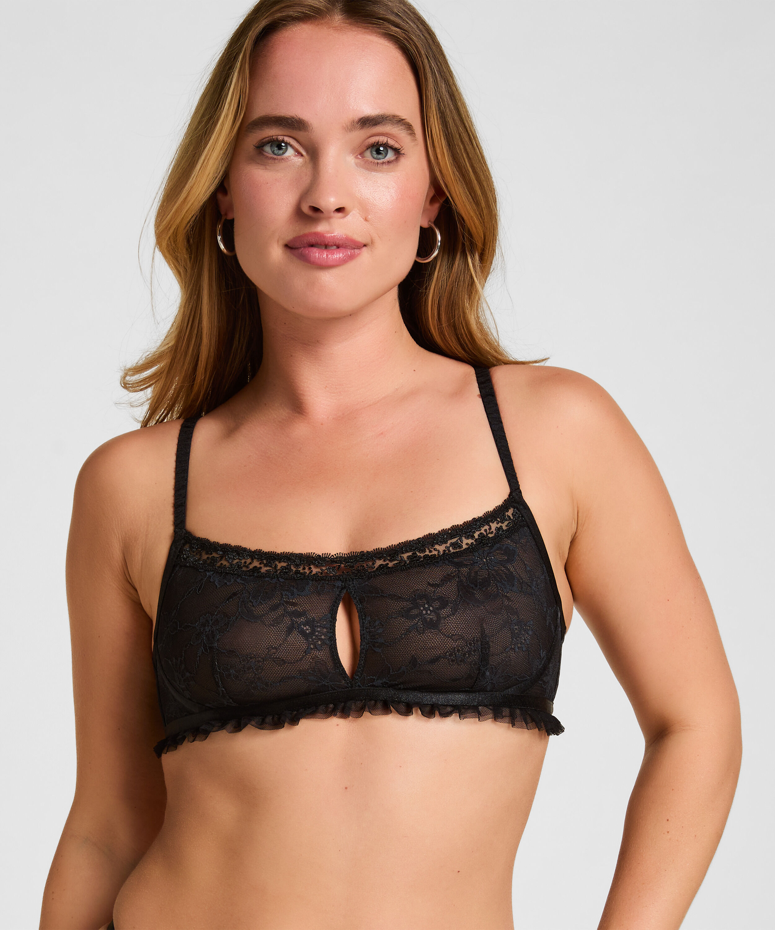 Bralette Felicity, Black Bralette Felicity, Black