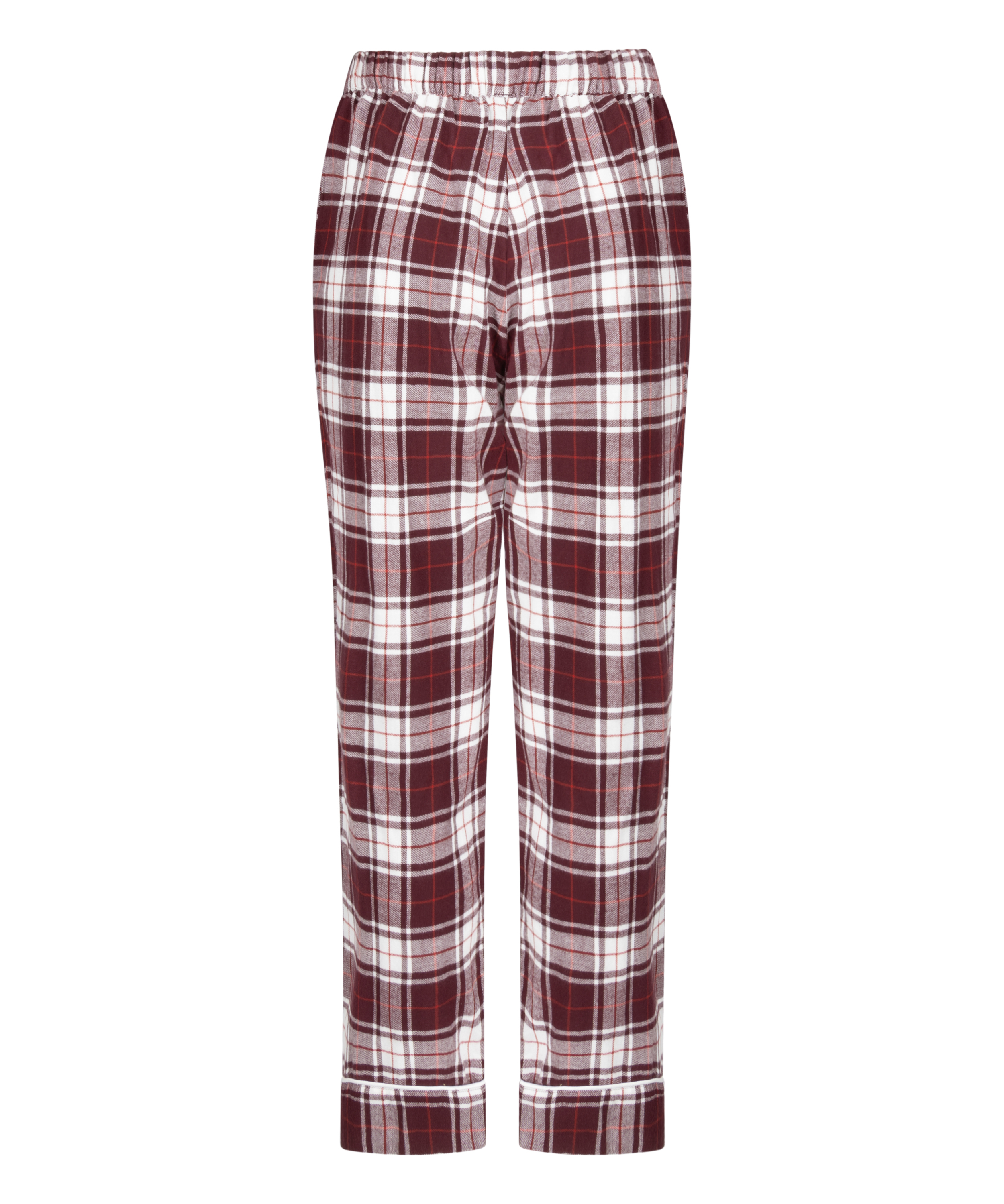 Flannel Pyjama Pants, Purple, main
