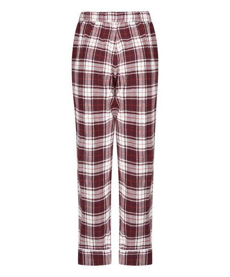 Flannel Pyjama Pants, Purple