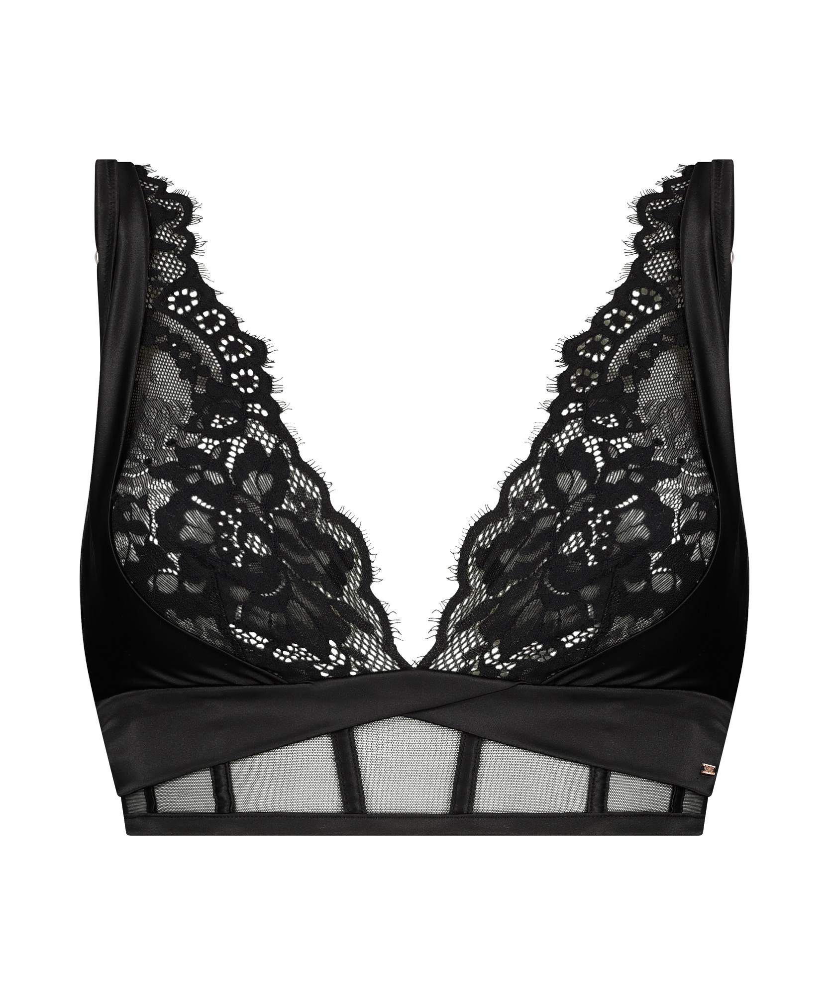 Joanna bralette, Black, main