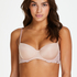 Angie Padded Underwired Bra, One & Only, Beige