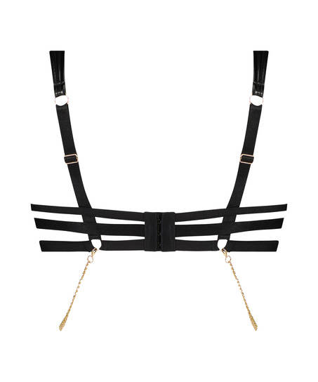 Domantrix Non-Padded Underwired Bra, Black