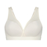 Mesh Padded Non-Underwired Bra, White