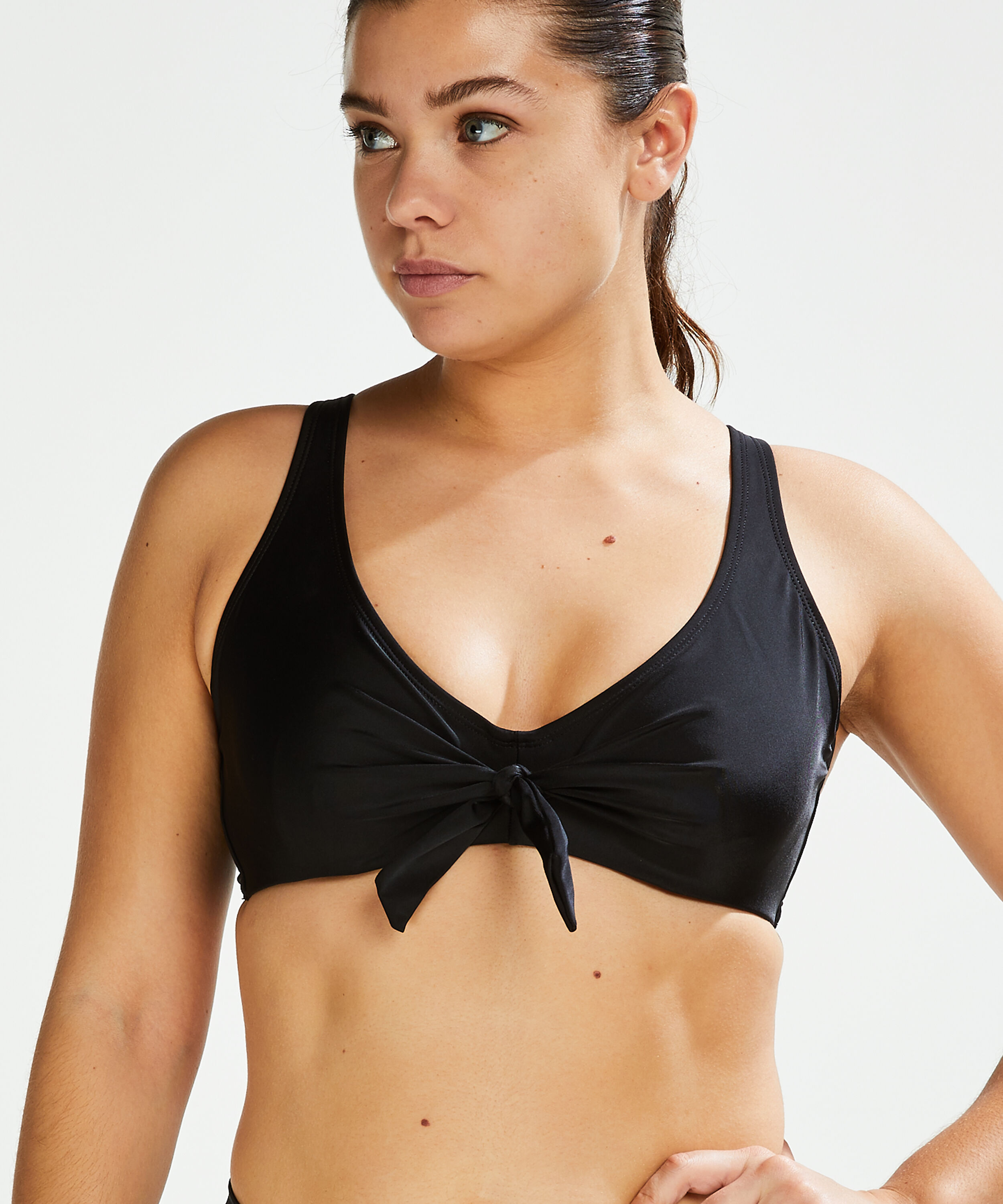 Unformed Clasp Bikini Top Sunset Dreams, Black