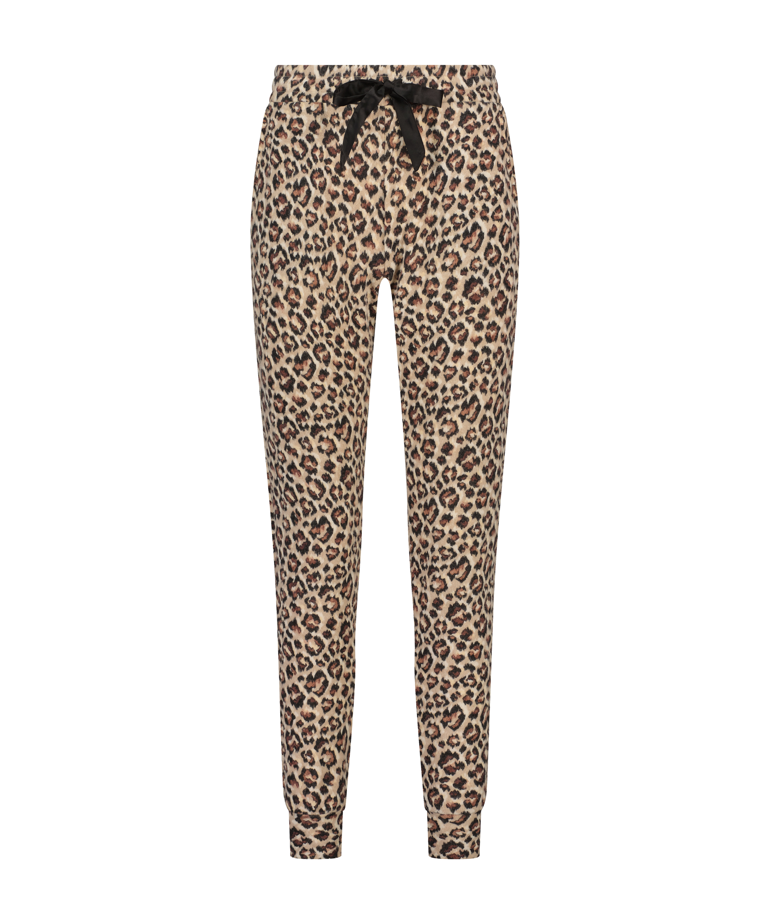 Brushed Jersey Trousers, Beige, main