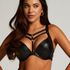 Shadow Padded Underwired Push-Up Bra, Black