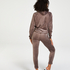 Velours Jogging bottoms, Brown