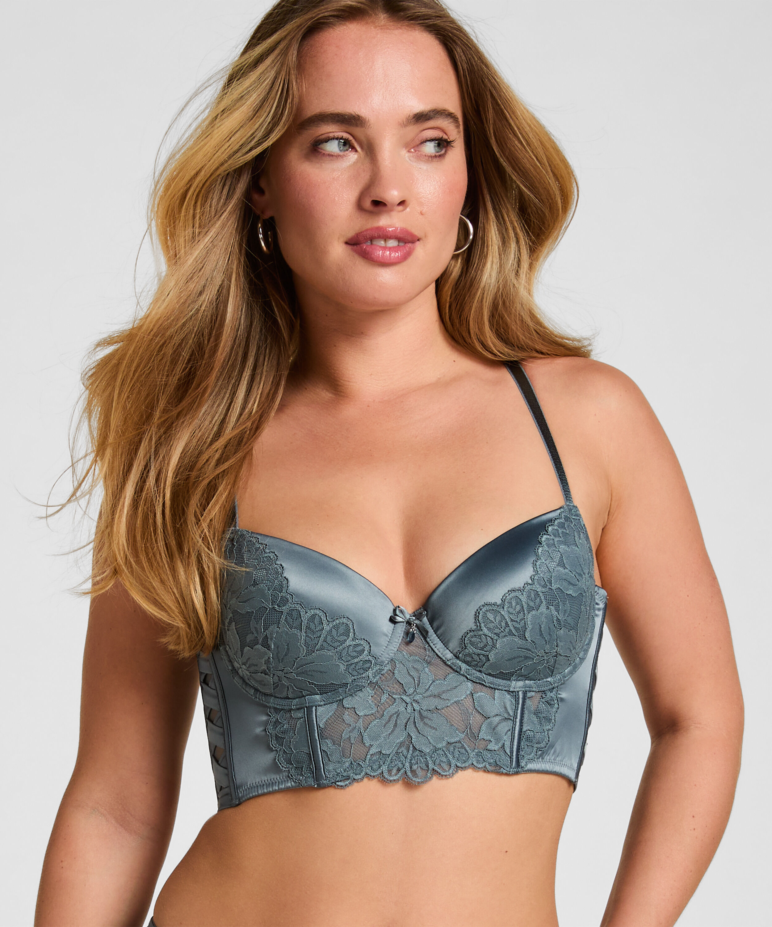 Padded Underwired Longline Bra Viktoria