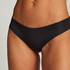 3-Pack Invisible Thong, Black