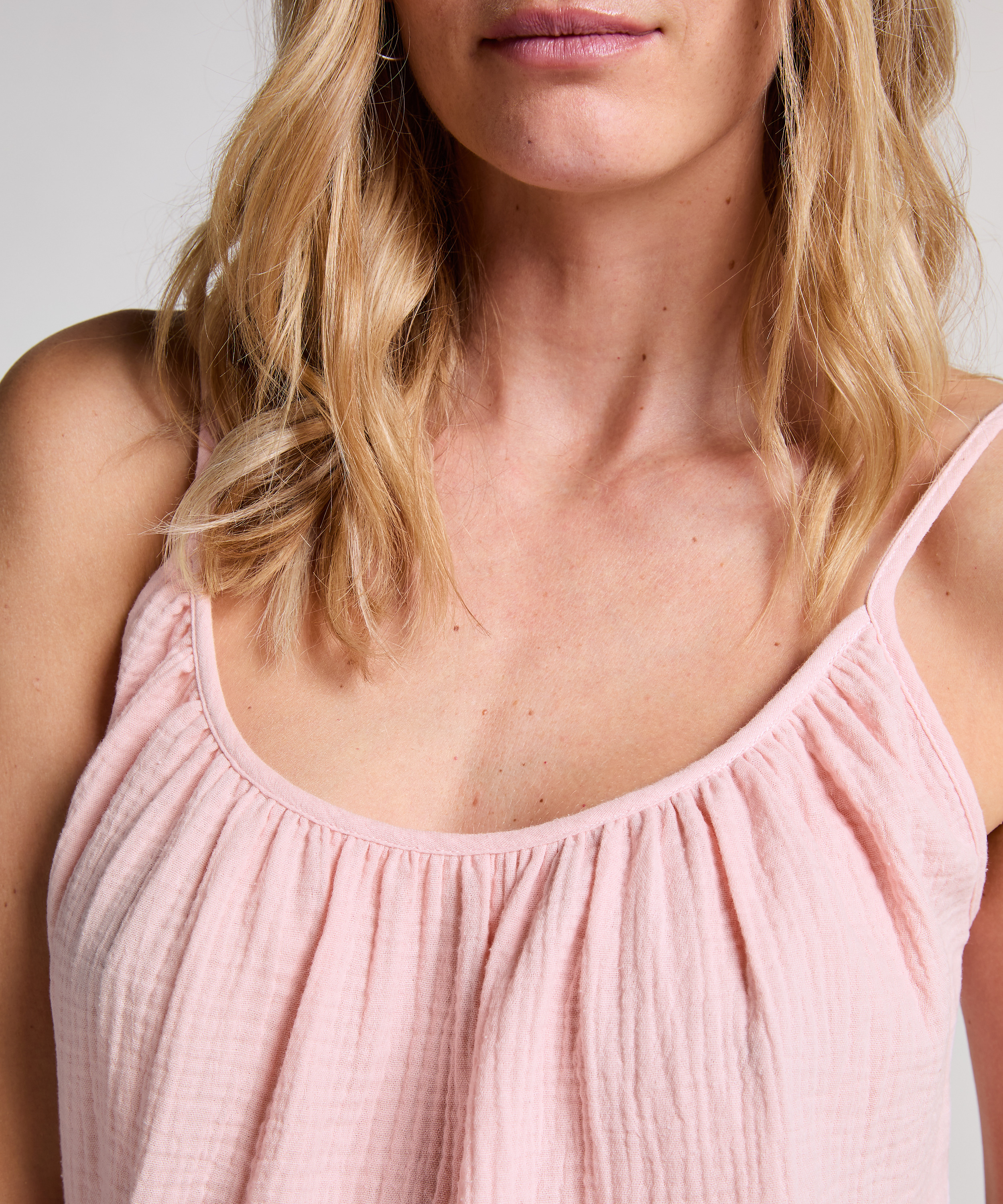 Muslin Cami, Pink, main