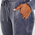 Velour Shimmer Tape Tall jogging bottoms, Grey