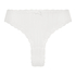 V-shape Mesh Brazilian, White