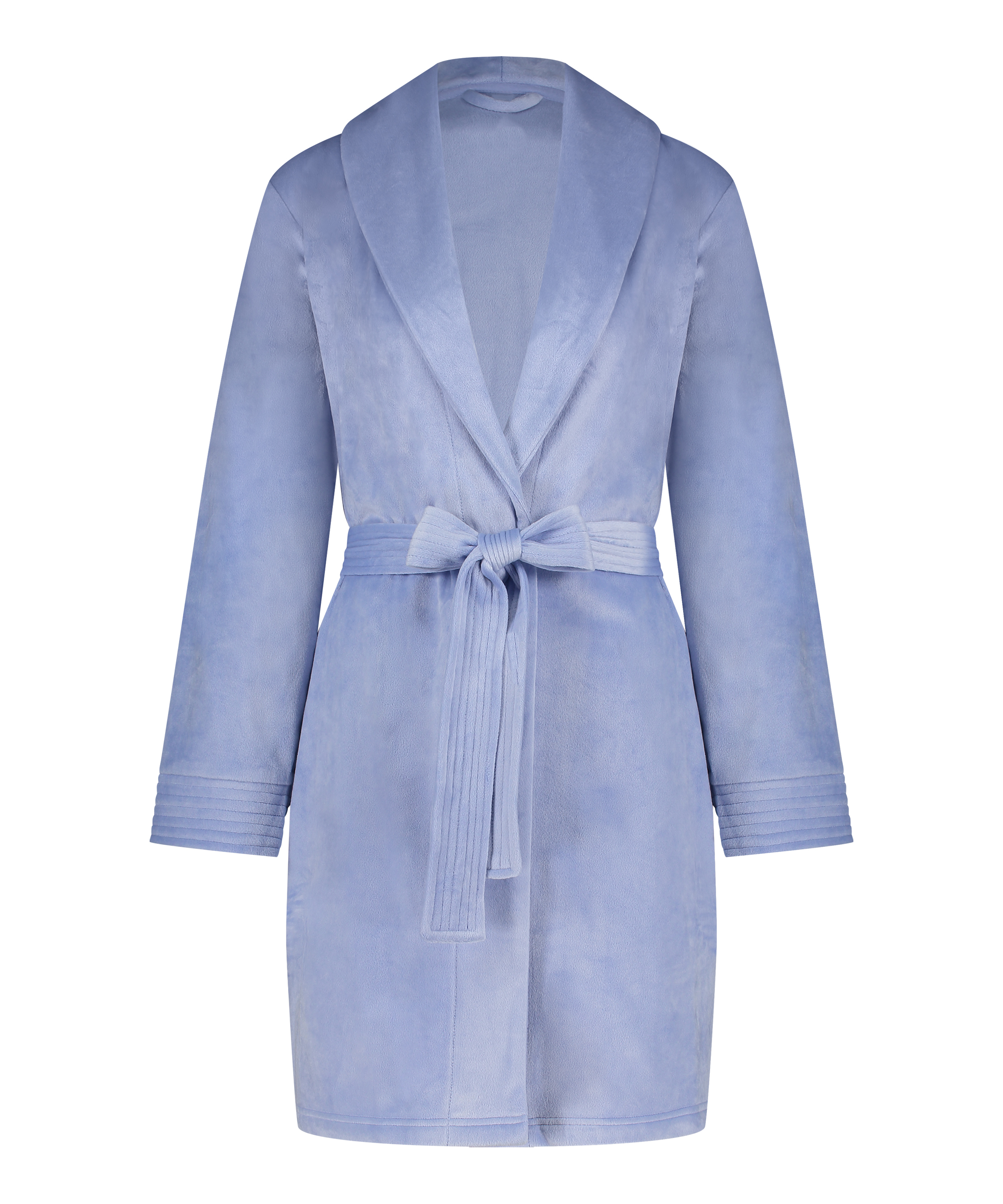 Velours Bathrobe, Blue, main
