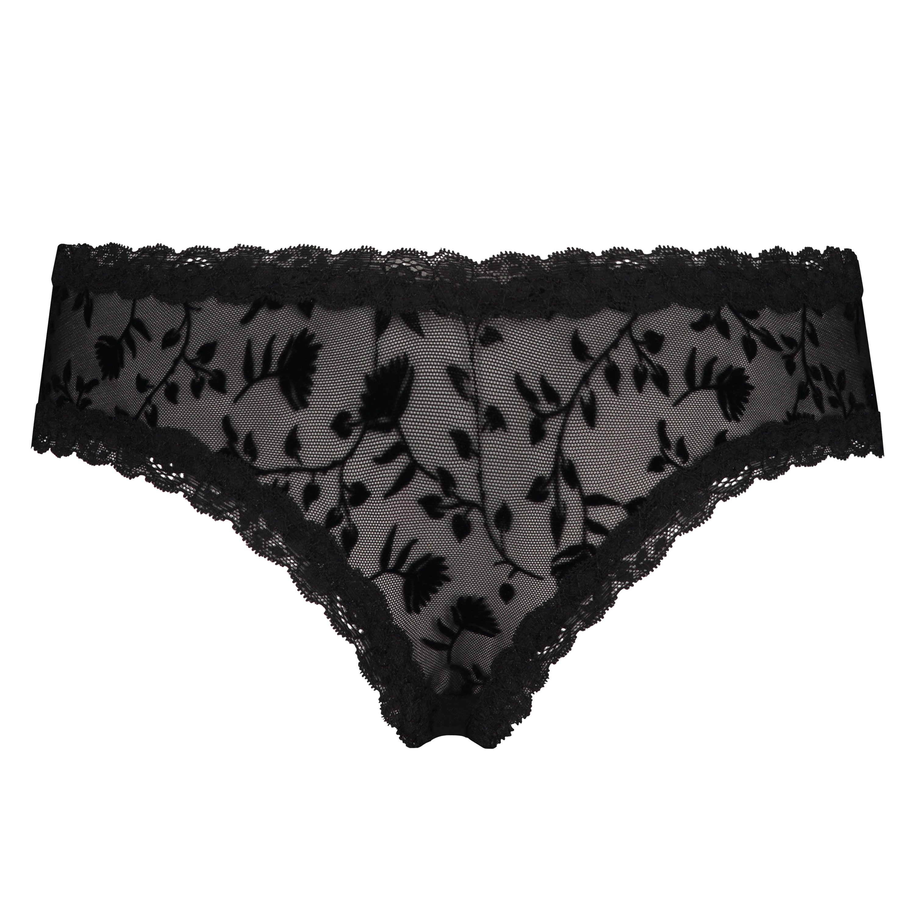 V-shaped Brazilian mesh, Black, main