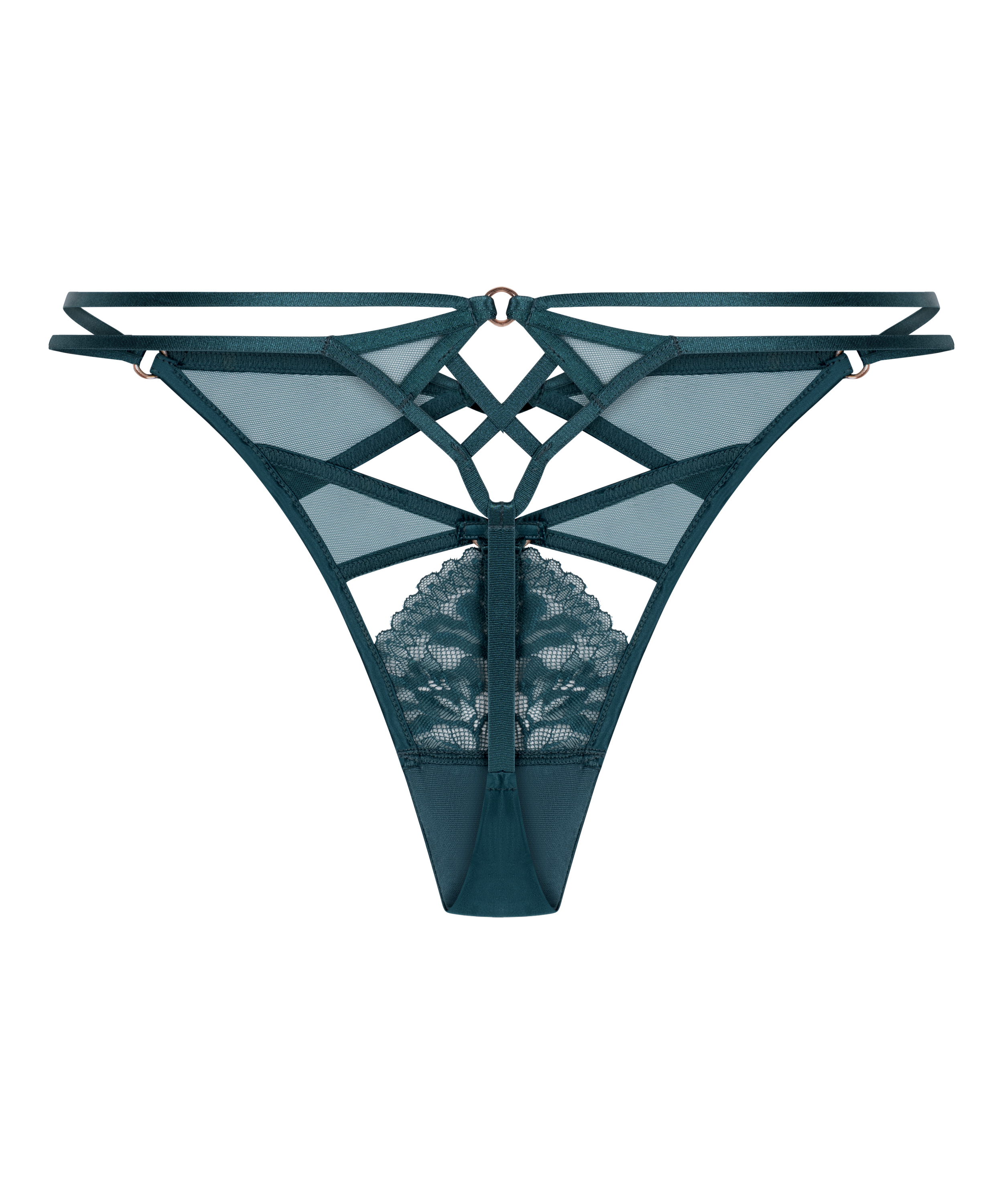 Amel Highleg Thong , Blue, main