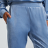 Petite Velours Jogging Pants, Blue