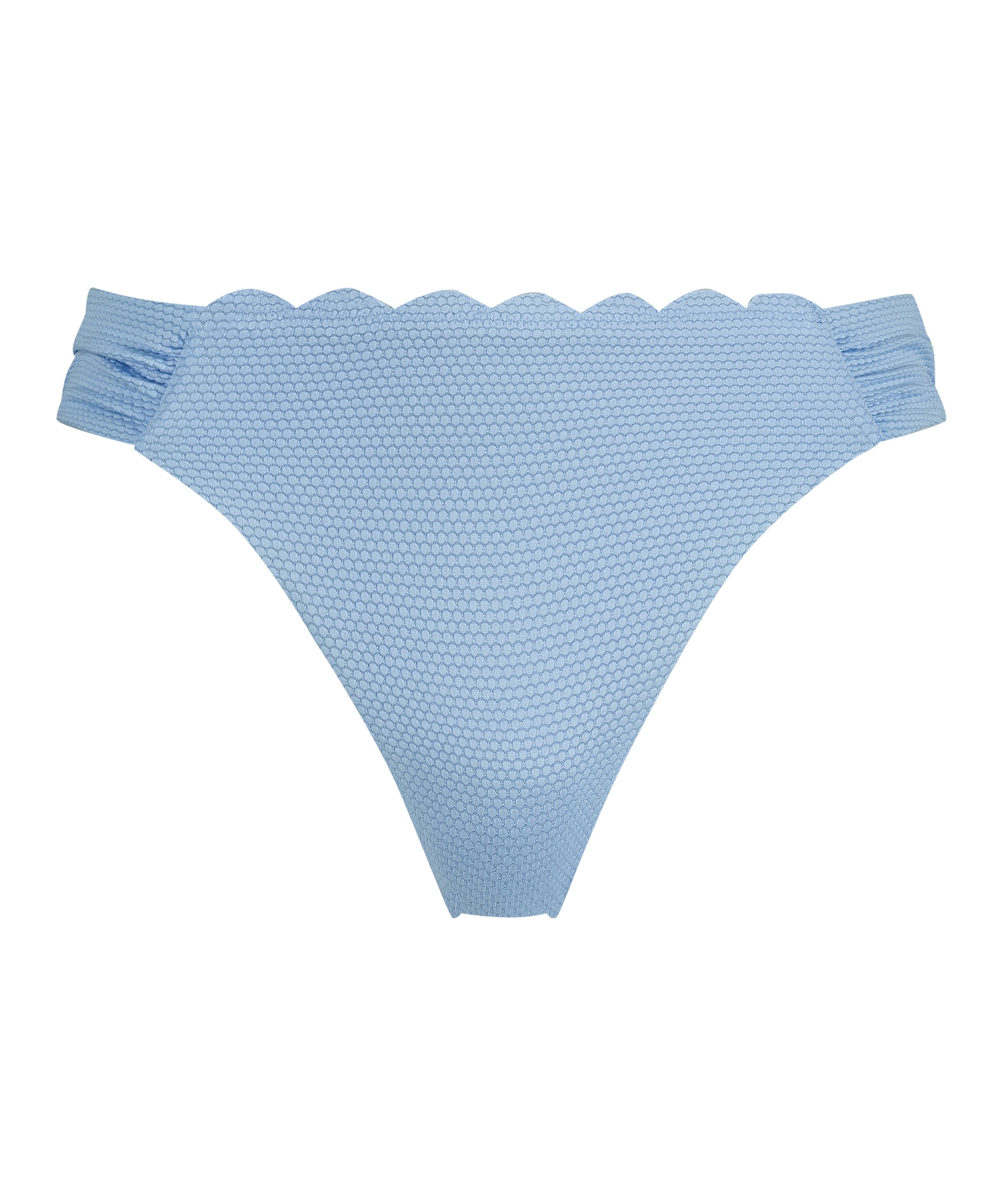 Scallop Rio Bikini Bottoms, Blue, main