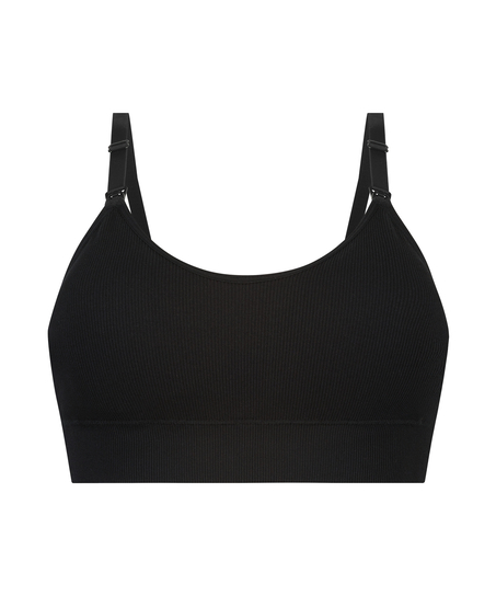 Nettie nursing bralette, Black