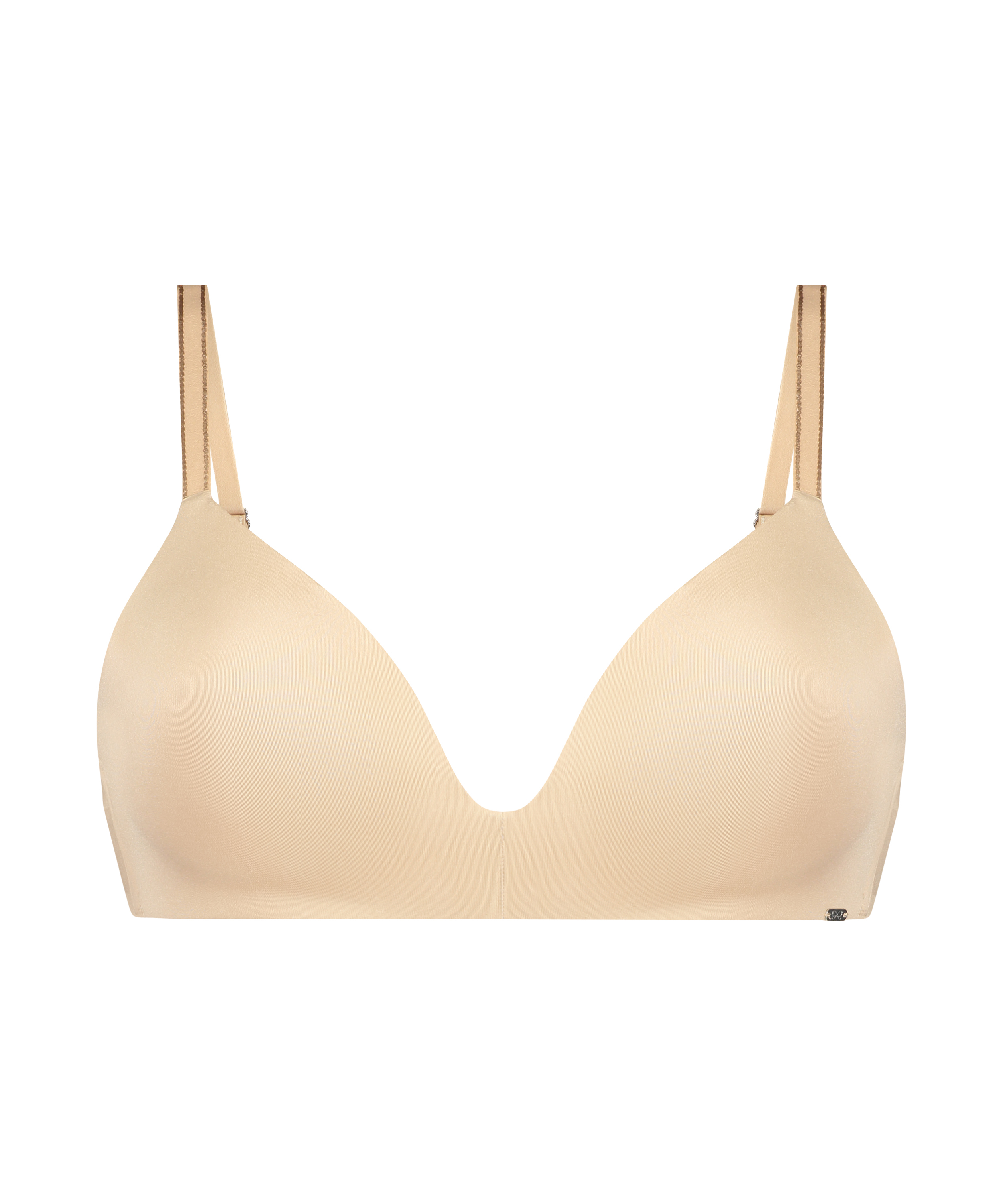 Mona Padded Non-wired Bra, Beige, main