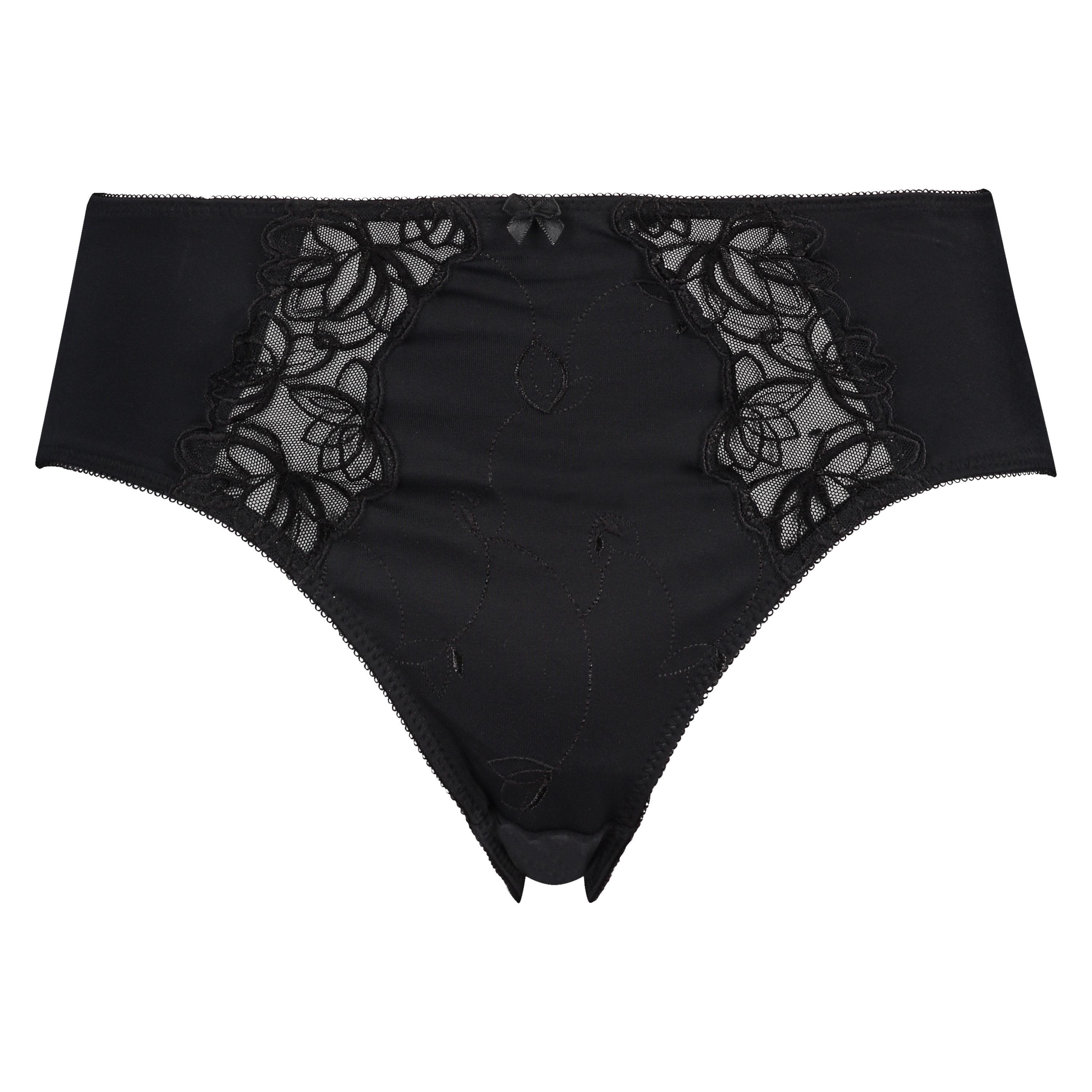 Diva High Knickers, Black, main