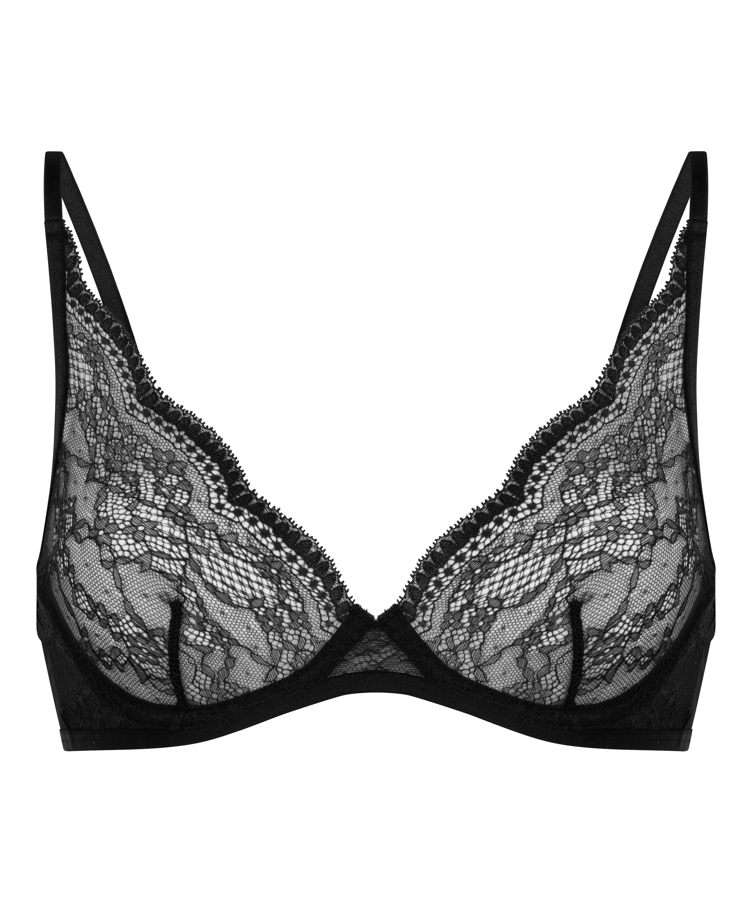 Isabelle Non-Padded Underwired Bra, Black, main